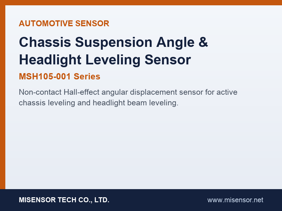 Chassis Suspension Angle & Headlight Leveling Sensor (MSH105)